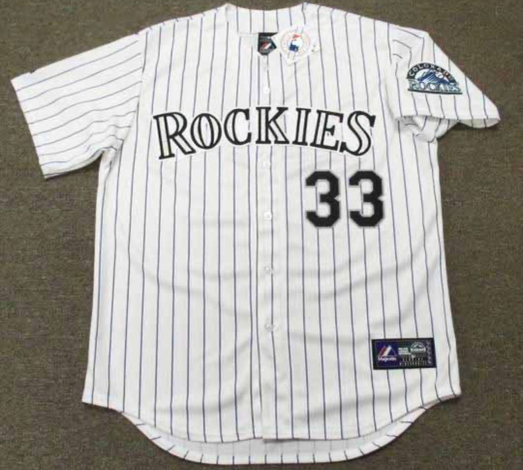 Larry Walker Colorado Rockies Official MLB Majestic Jersey product image 2