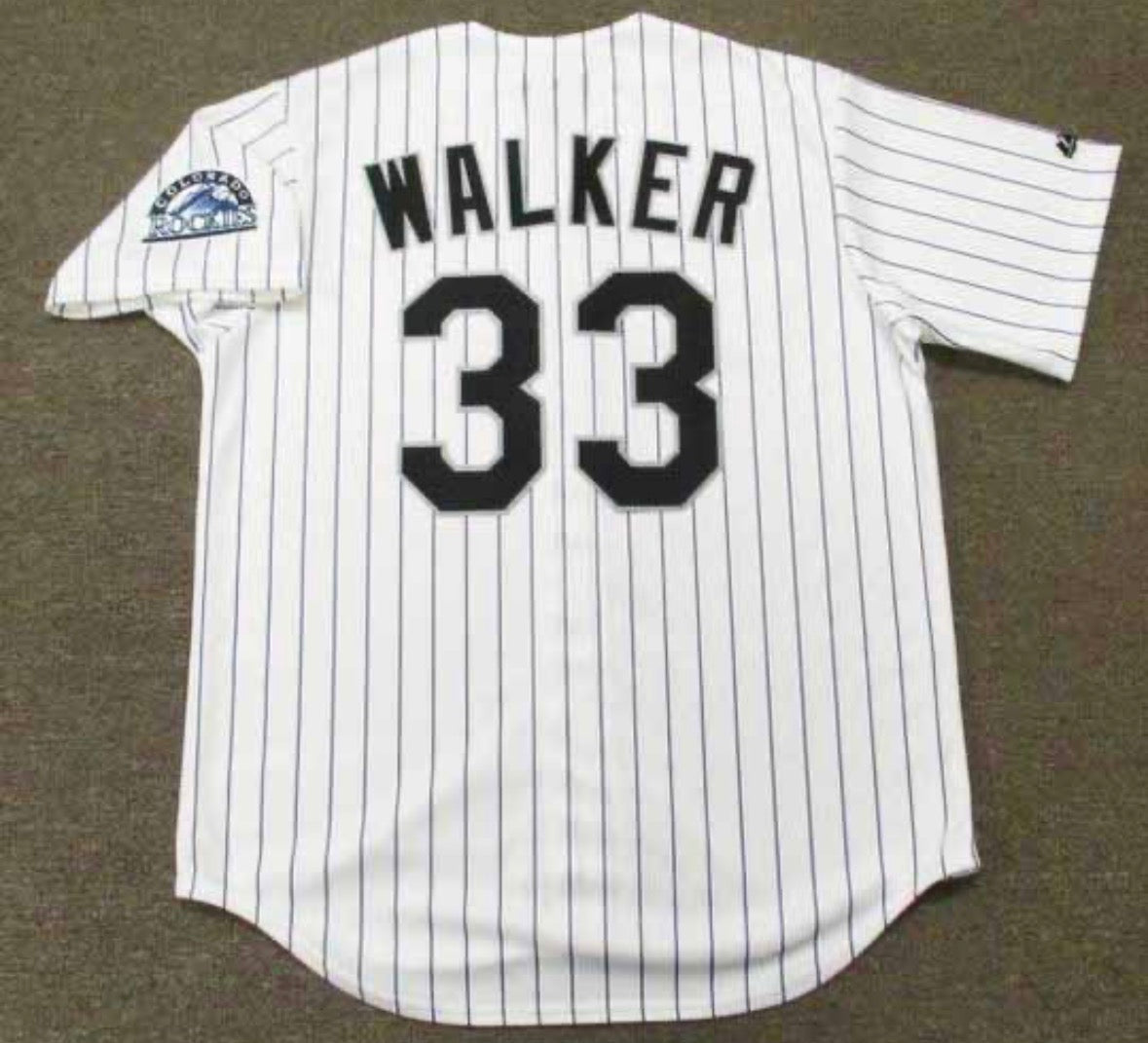 Larry Walker Colorado Rockies Official MLB Majestic Jersey product image 1