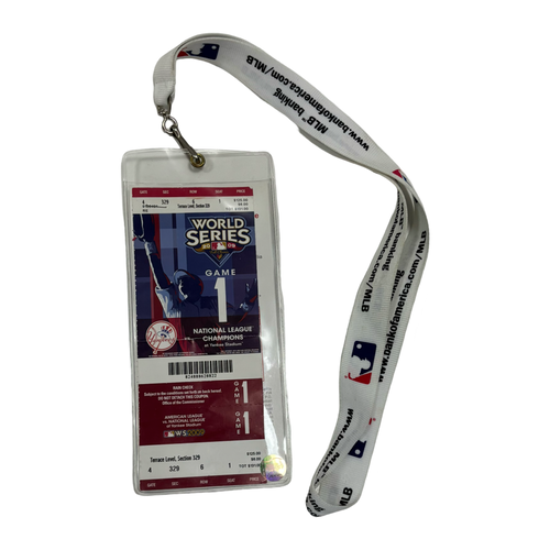 2009 Yankees World Series Ticket Game 1 product image 1, provided for visual reference and product detail review