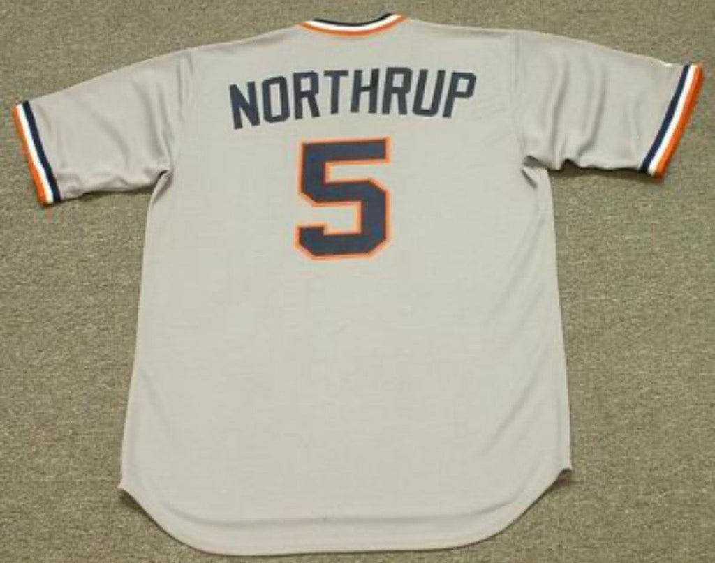 Jim Northrup Detroit Tigers Official MLB Majestic Jersey product image 1
