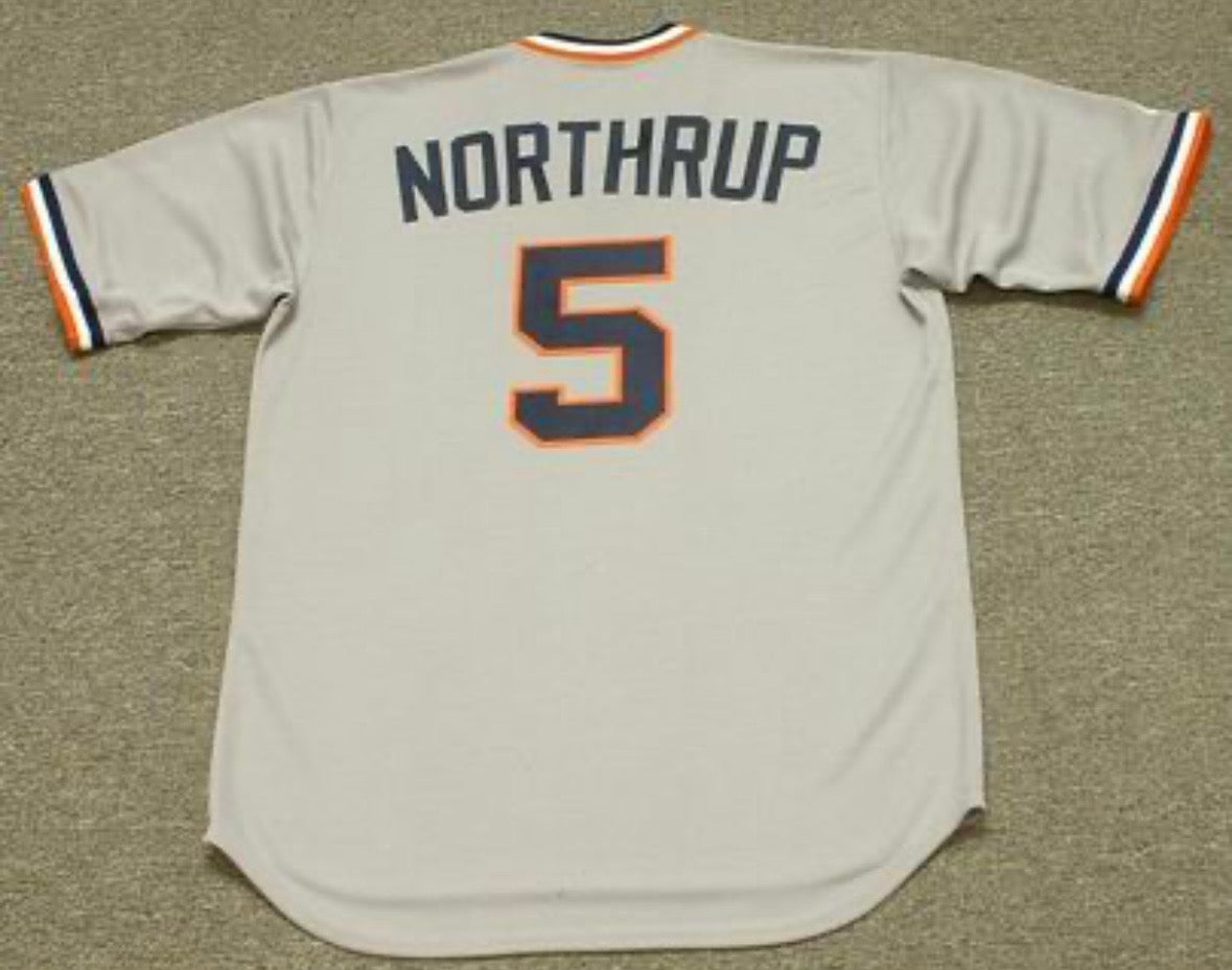 Jim Northrup Detroit Tigers Official MLB Majestic Jersey product image 1