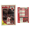 1989 Michael Jordan Fleer Scoring Average Leader #21 product image 1, provided for visual reference and product detail review
