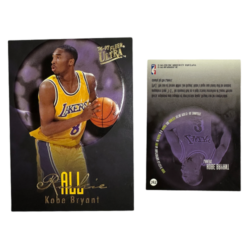 1997 Kobe Bryant Fleer Ultra All-Rookie Rookie Card #3 of 15 product image 1, provided for visual reference and product