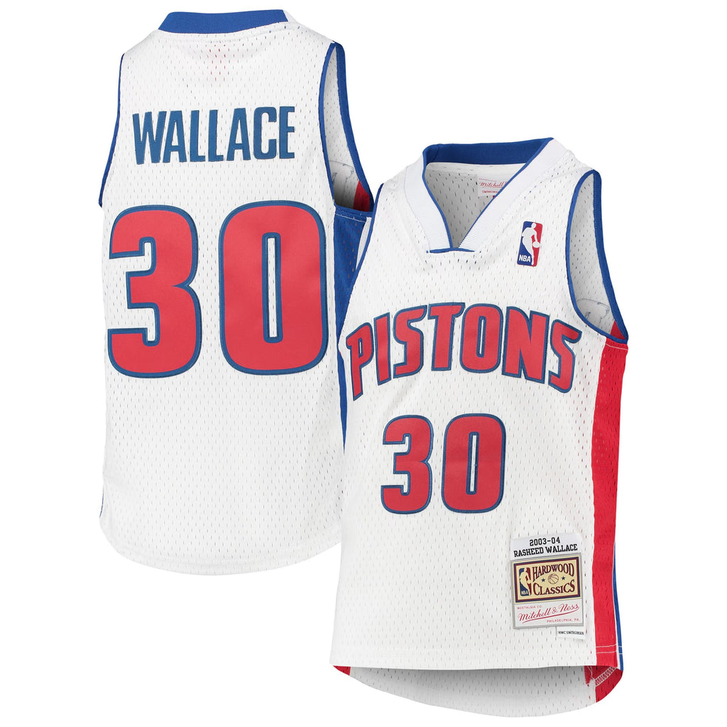 Rasheed Wallace Detroit Pistons Official NBA Mitchell & product image 1