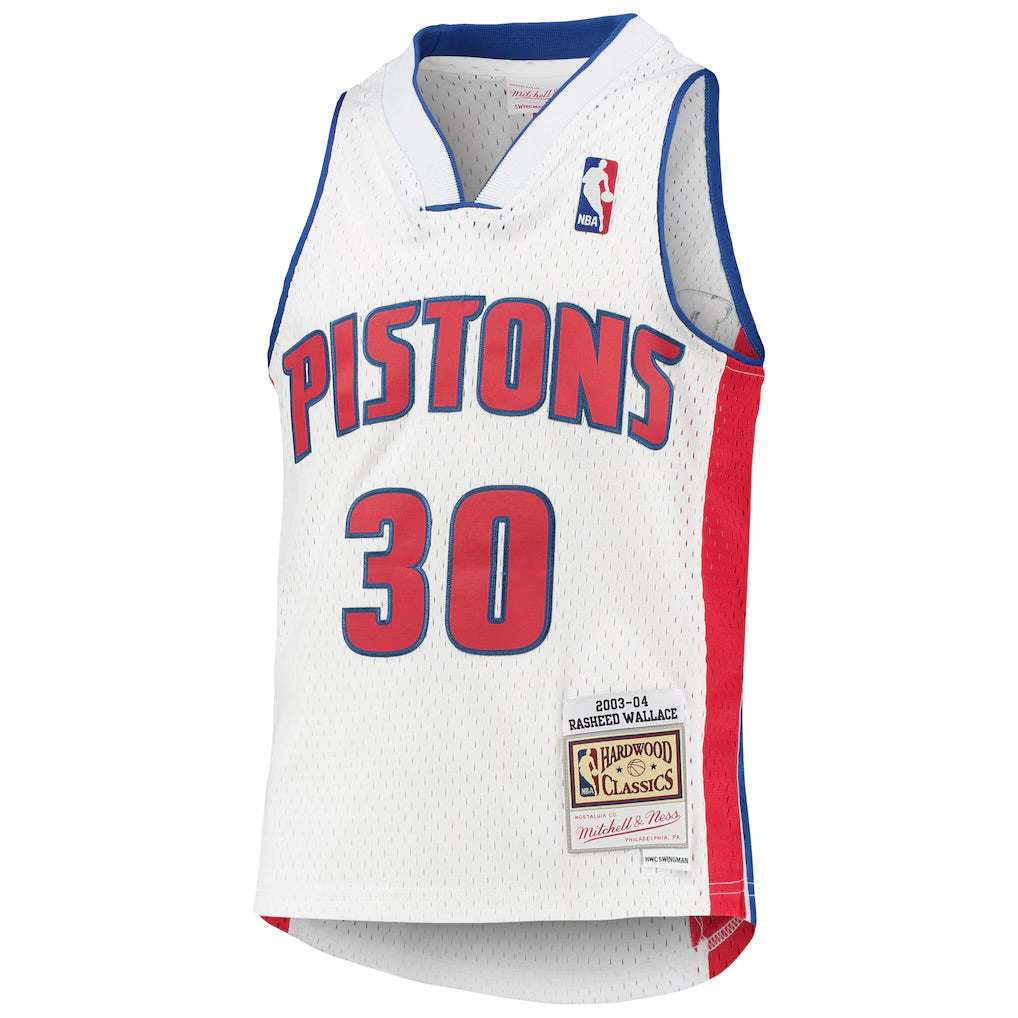 Rasheed Wallace Detroit Pistons Official NBA Mitchell & product image 2