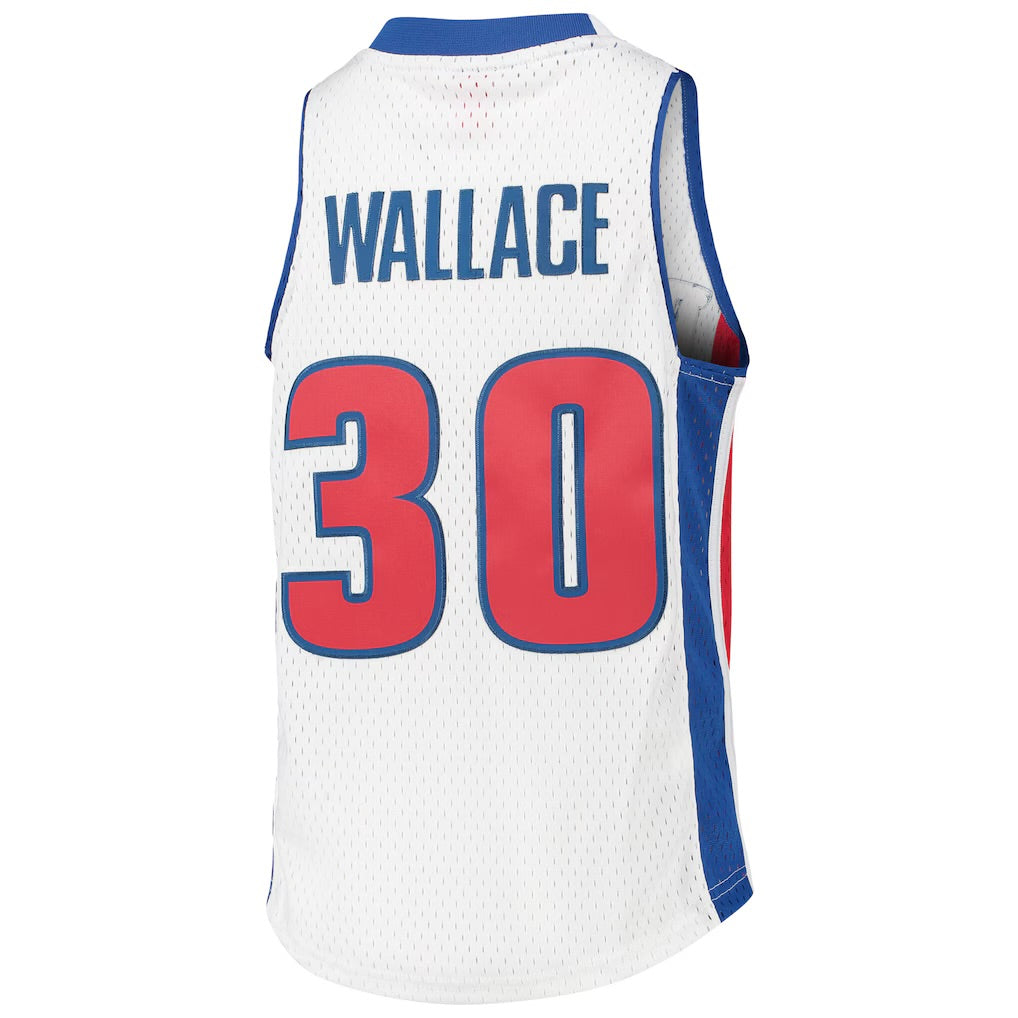 Rasheed Wallace Detroit Pistons Official NBA Mitchell & product image 3