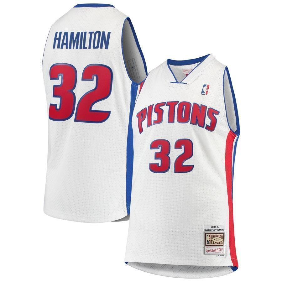 Richard Rip Hamilton Detroit Pistons Official NBA Mitchell product image 1