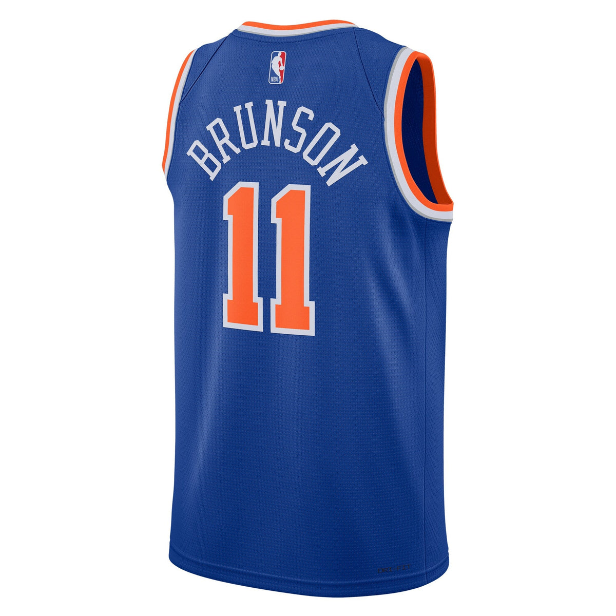 New York Knicks Replica Icon Swingman Jersey - Jalen Brunson product image 4, provided for visual reference and product