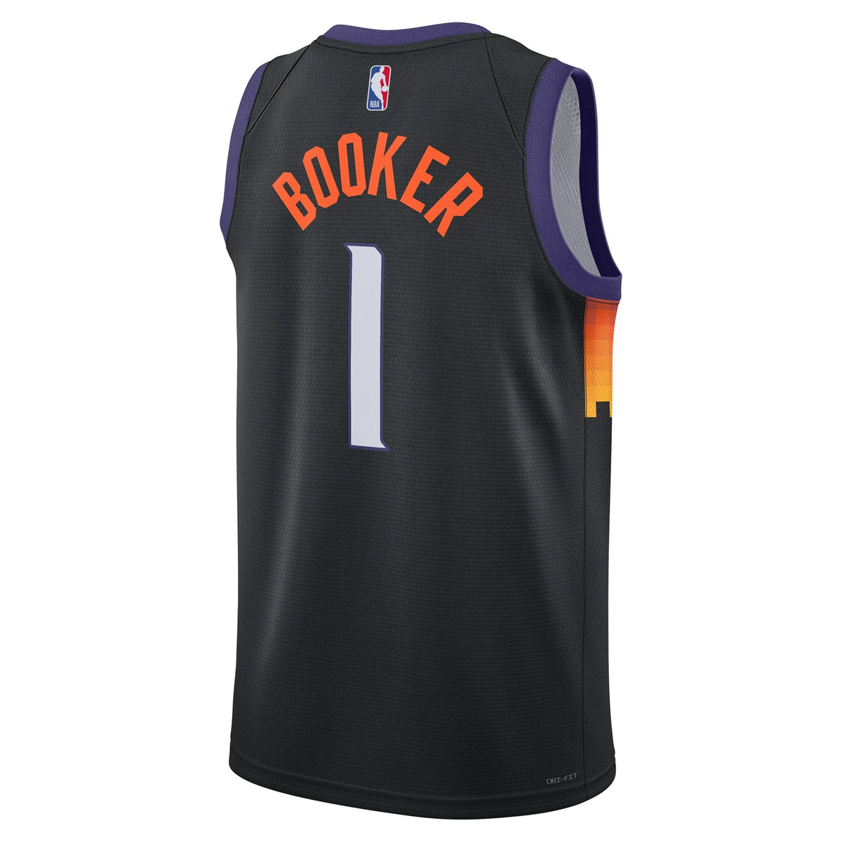 Phoenix Suns 2025/26 City Edition Swingman Jersey - Black - Devin Booker product image 4, provided for visual reference and