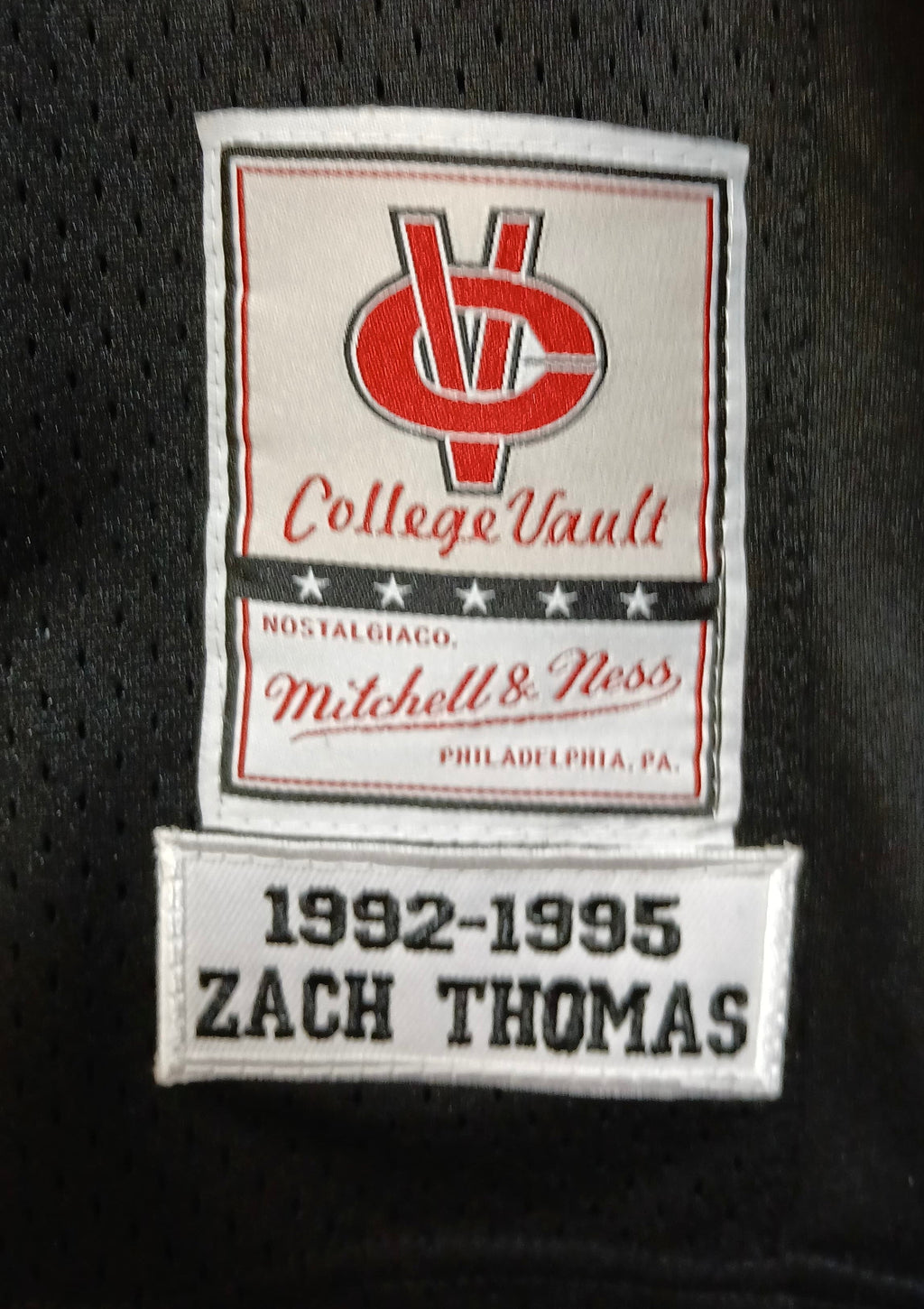 Zach Thomas Texas Tech Official NCAA Mitchell & Ness Jersey product image 3
