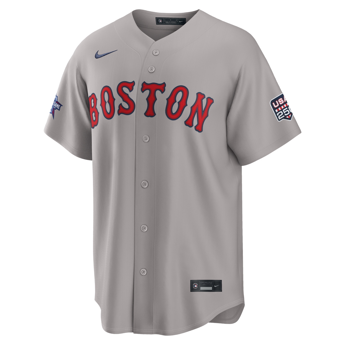 2026 All-Star Game Boston Red Sox Aroldis Chapman Gray Replica Jersey product image 3, provided for visual reference and