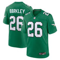 Philadelphia Eagles Saquon Barkley Kelly Green Alternate Game Jersey product image 1, provided for visual reference and