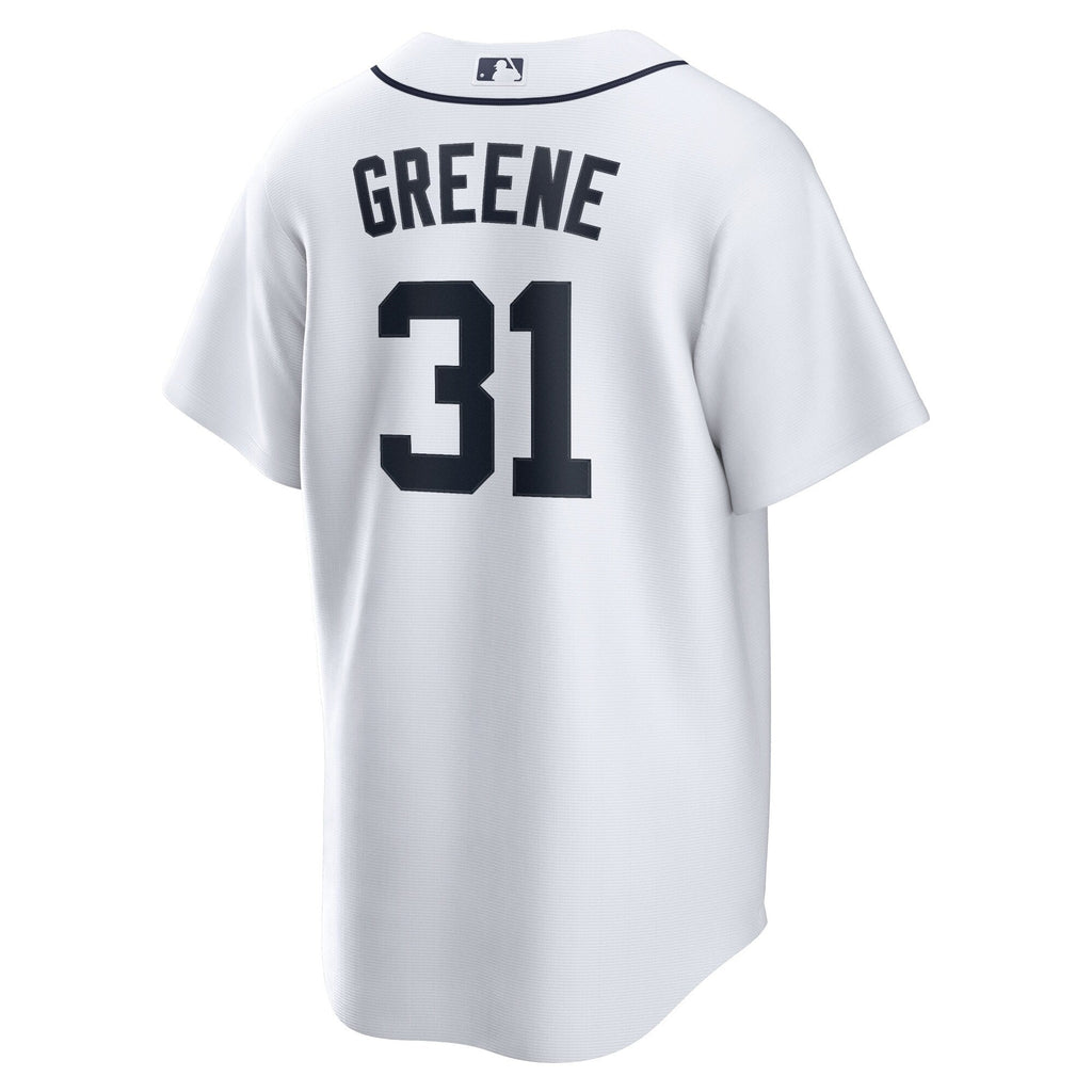 Detroit Tigers Riley Greene White Replica Player Jersey product image 4, provided for visual reference and product detail