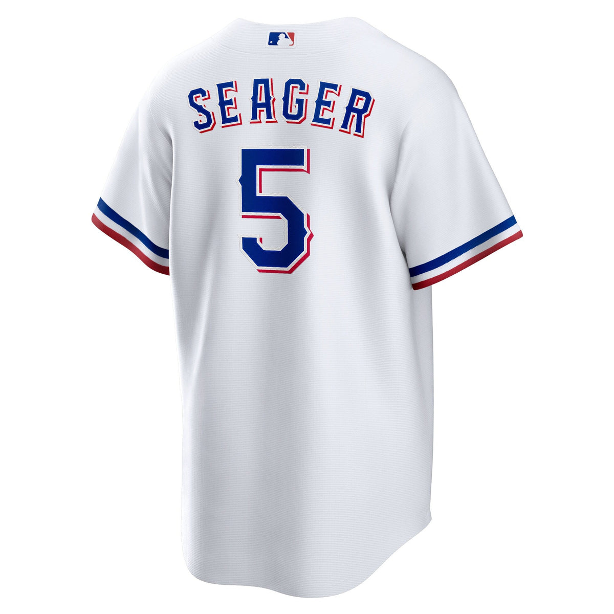 Texas Rangers Corey Seager White Home Replica Player Jersey product image 4, provided for visual reference and product