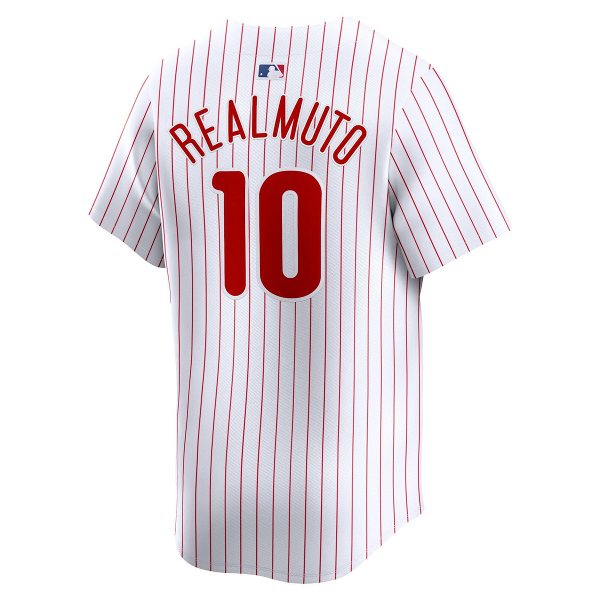 Philadelphia Phillies J.T. Realmuto White Home Limited Player Jersey product image 3, provided for visual reference and