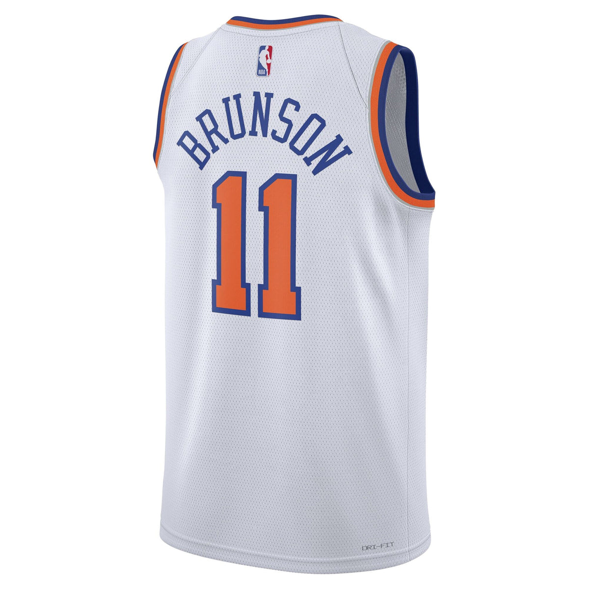 New York Knicks Association Swingman Jersey - Jalen Brunson product image 4, provided for visual reference and product