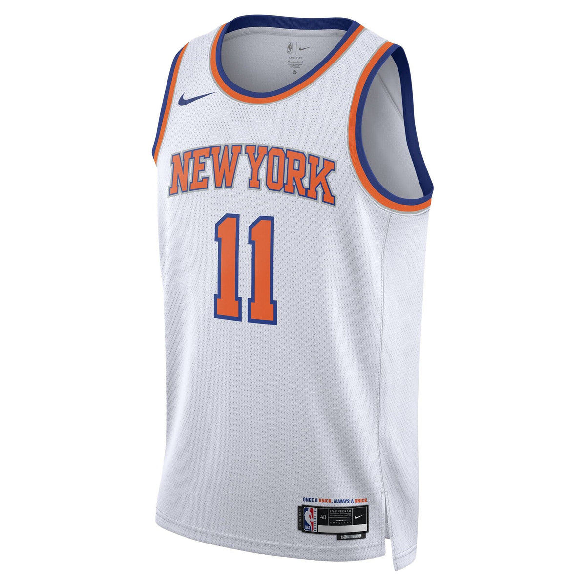 New York Knicks Association Swingman Jersey - Jalen Brunson product image 3, provided for visual reference and product
