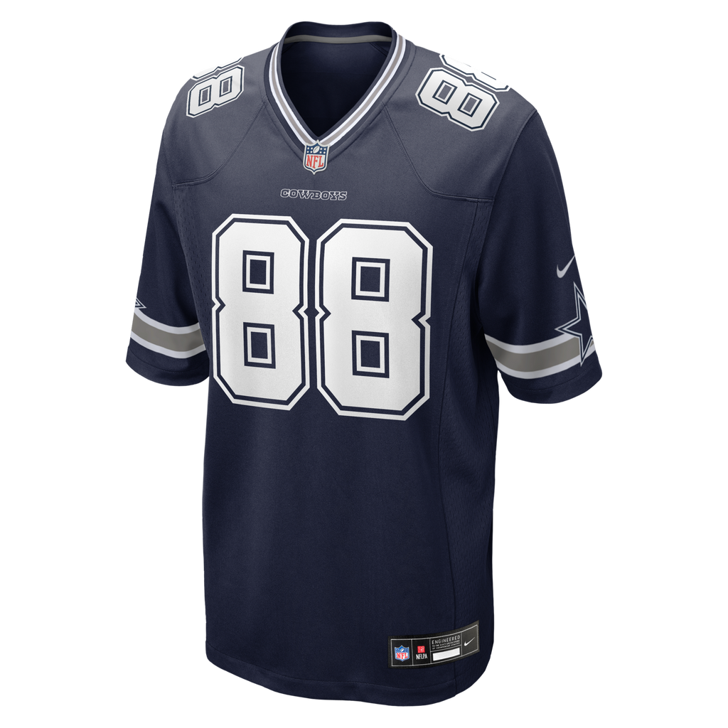 Dallas Cowboys CeeDee Lamb Navy Game Jersey product image 3, provided for visual reference and product detail review