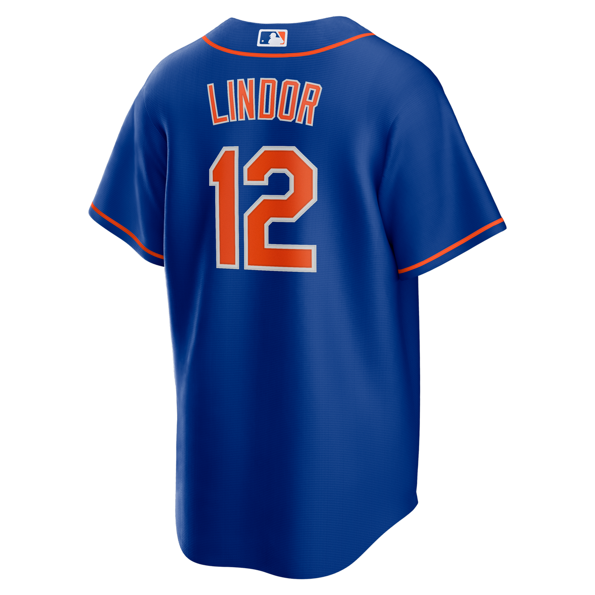 New York Mets Francisco Lindor Royal Alternate Replica Player Jersey product image 3, provided for visual reference and