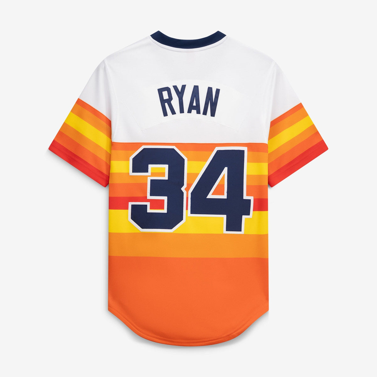 Houston Astros Nolan Ryan White Throwback Authentic Jersey product image 4, provided for visual reference and product detail