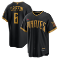 Pittsburgh Pirates Konnor Griffin Black 2026 City Connect Stadium Jersey product image 1, provided for visual reference and