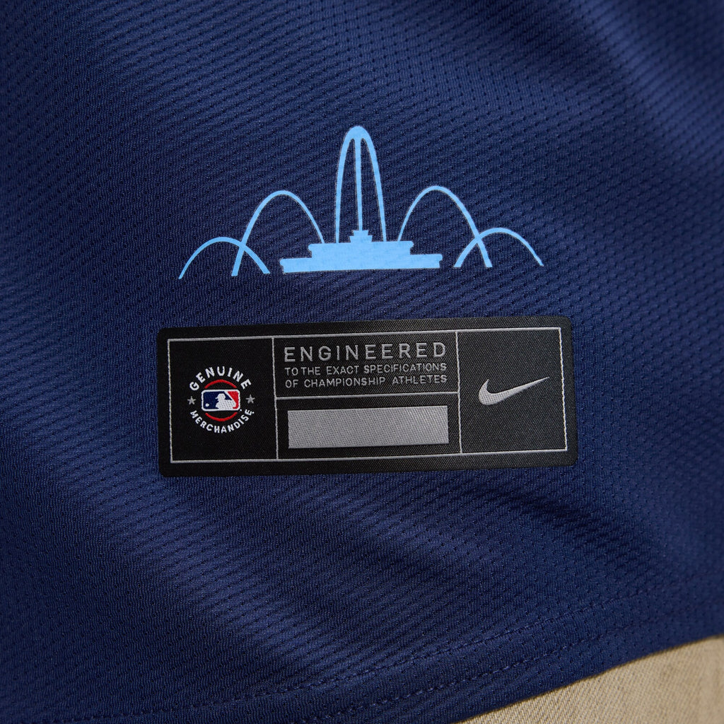 Kansas City Royals Navy City Connect Limited Jersey product image 6, provided for visual reference and product detail review
