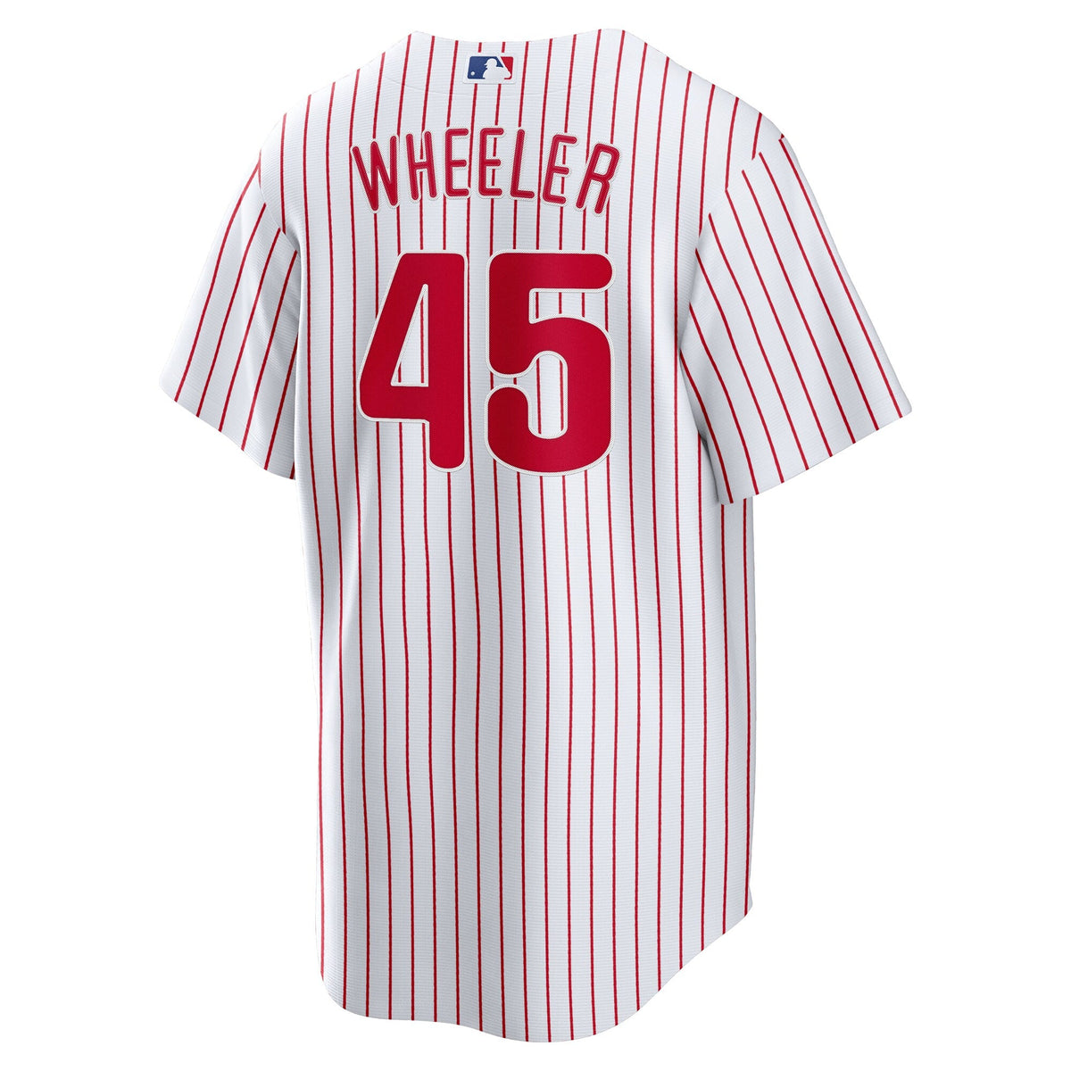 Philadelphia Phillies Zack Wheeler White Home Replica Jersey product image 4, provided for visual reference and product