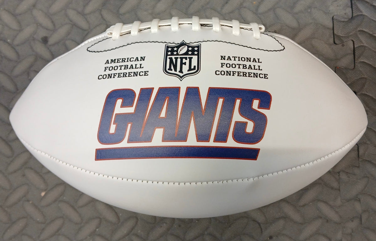 New York Giants Full size Wilson logo football Perfect for product image 2