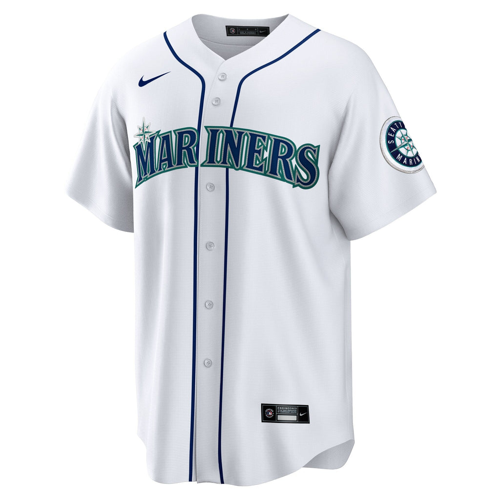 Seattle Mariners Ken Griffey Jr. White Home Replica Jersey product image 3, provided for visual reference and product detail