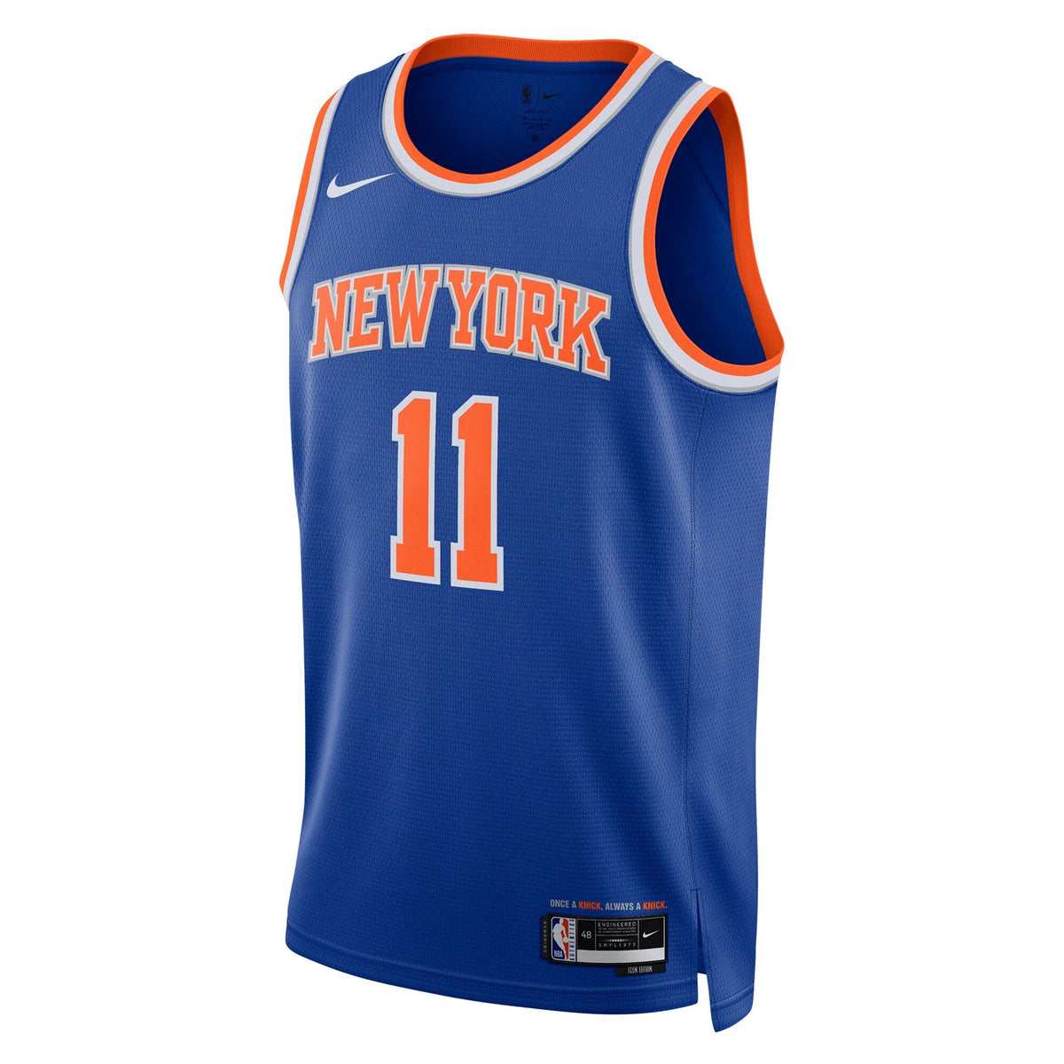 New York Knicks Replica Icon Swingman Jersey - Jalen Brunson product image 3, provided for visual reference and product