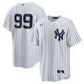 New York Yankees Aaron Judge White Home Replica Player Name Jersey product image 1, provided for visual reference and