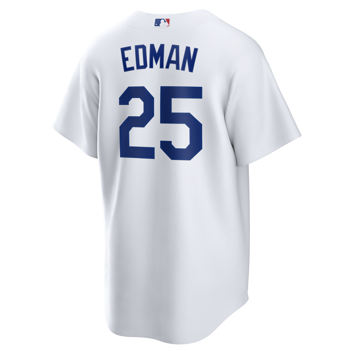 Los Angeles Dodgers Tommy Edman White Home Replica Jersey product image 4, provided for visual reference and product detail