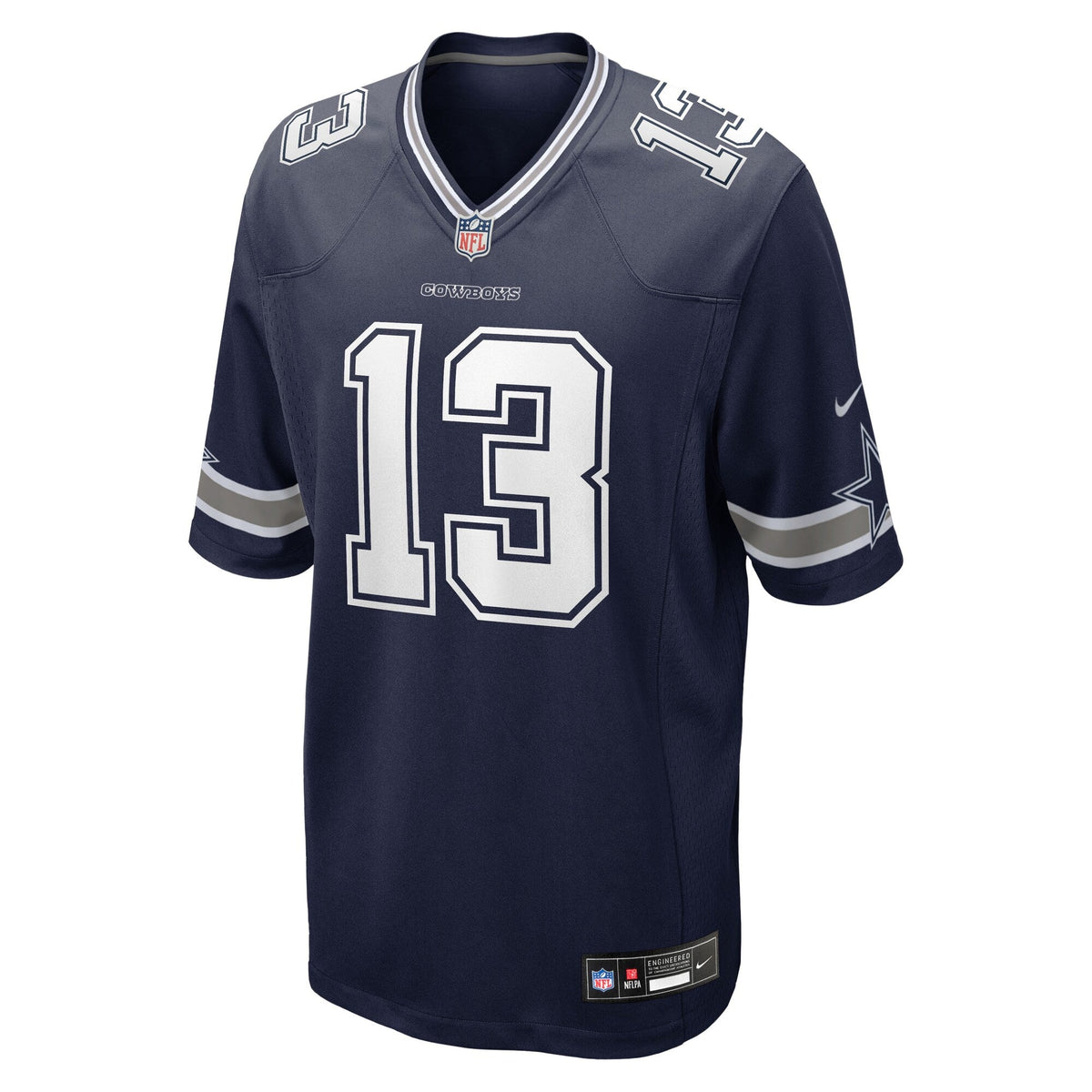 Dallas Cowboys Caleb Downs Navy 2026 NFL Draft First Round Pick No. 11 Team Game Jersey product image 5, provided for visual