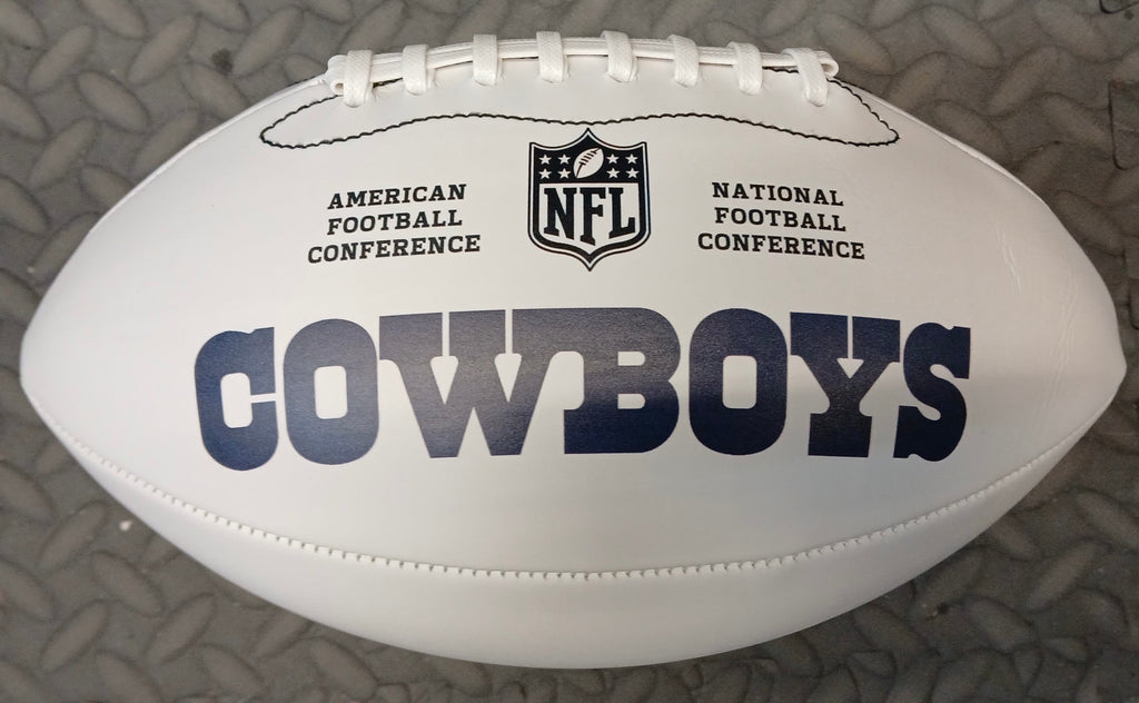 Dallas Cowboys Full size Wilson logo football Perfect for product image 2