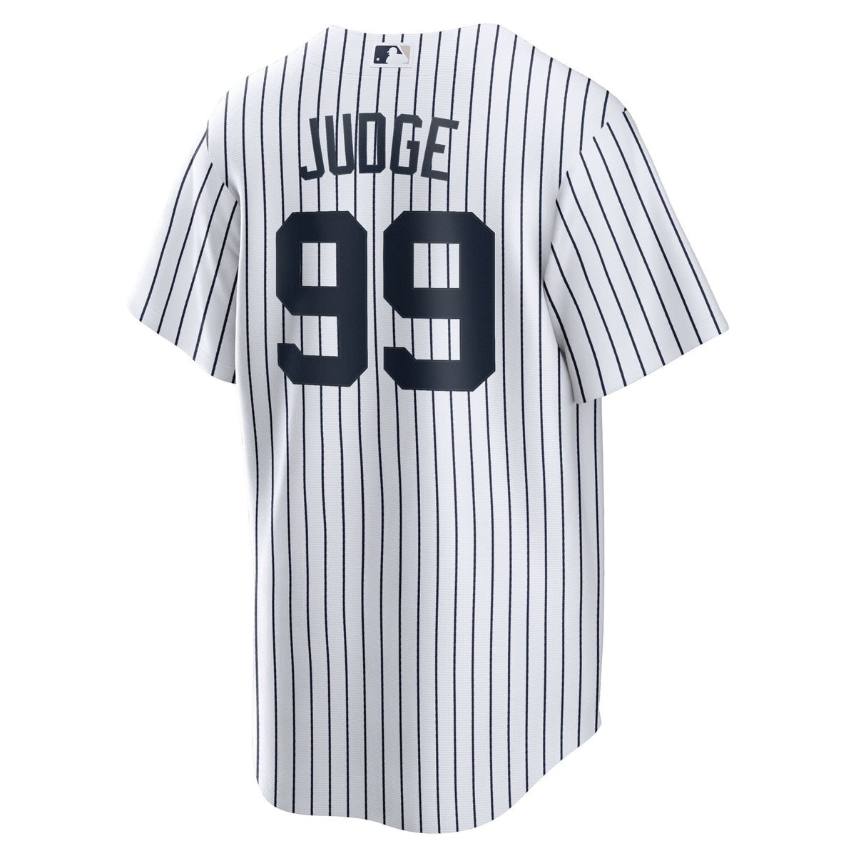 New York Yankees Aaron Judge White Home Replica Player Name Jersey product image 4, provided for visual reference and