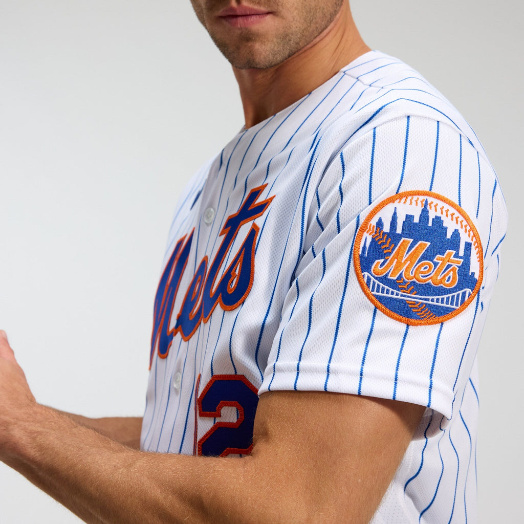 New York Mets Francisco Lindor White Home Authentic Player Jersey product image 9, provided for visual reference and product