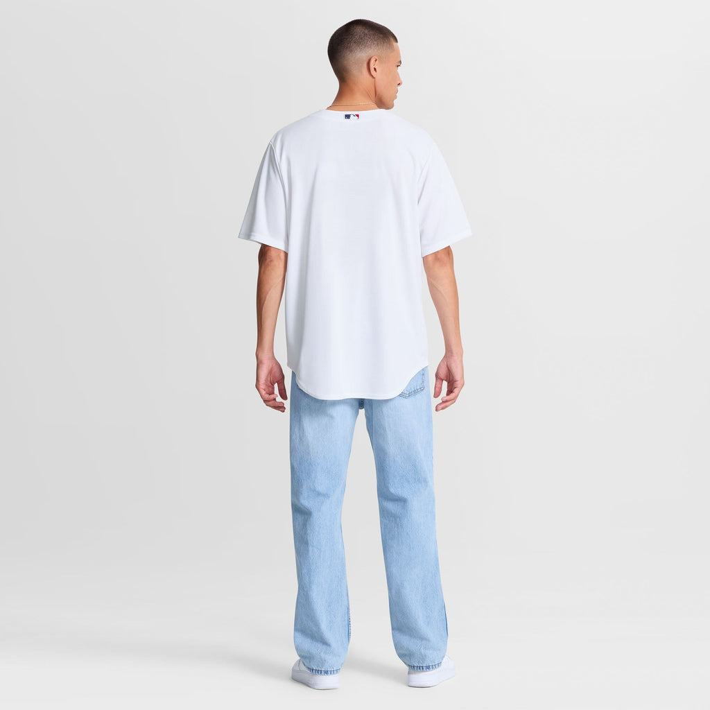 Los Angeles Dodgers White Home Replica Jersey product image 6, provided for visual reference and product detail review