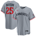 2026 All-Star Game Minnesota Twins Byron Buxton Gray Replica Jersey product image 1, provided for visual reference and