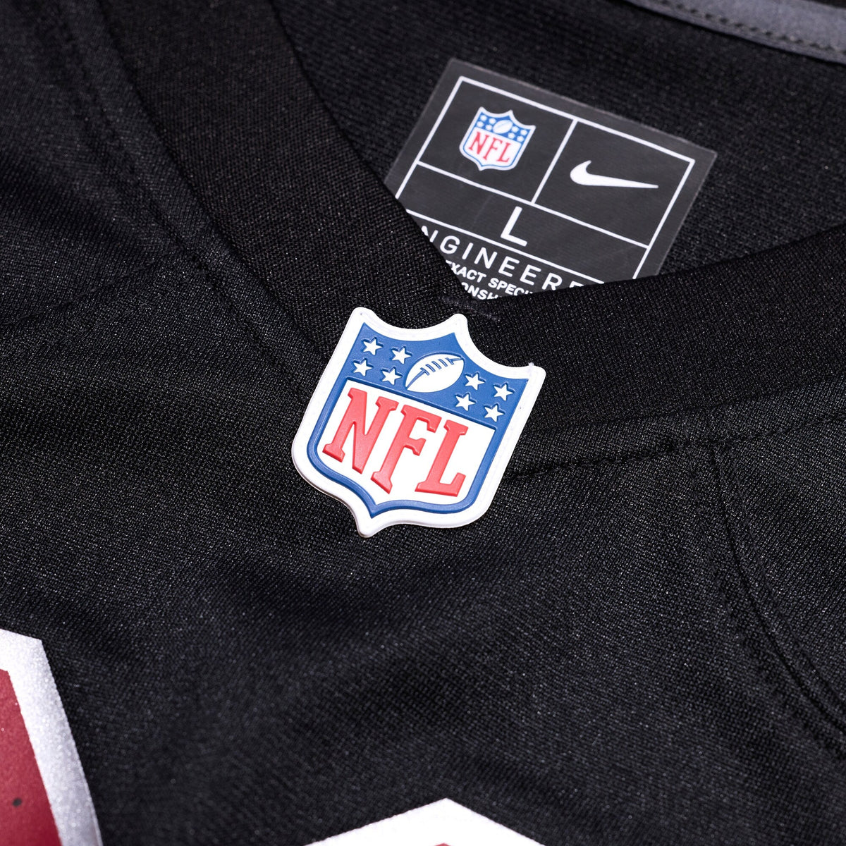 Arizona Cardinals Jeremiyah Love Black Alternate Game Player Jersey product image 7, provided for visual reference and