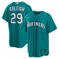 Seattle Mariners Cal Raleigh Teal Alternate Replica Jersey product image 1, provided for visual reference and product detail