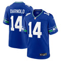 Seattle Seahawks Sam Darnold Royal Alternate Game Player Jersey product image 1, provided for visual reference and product