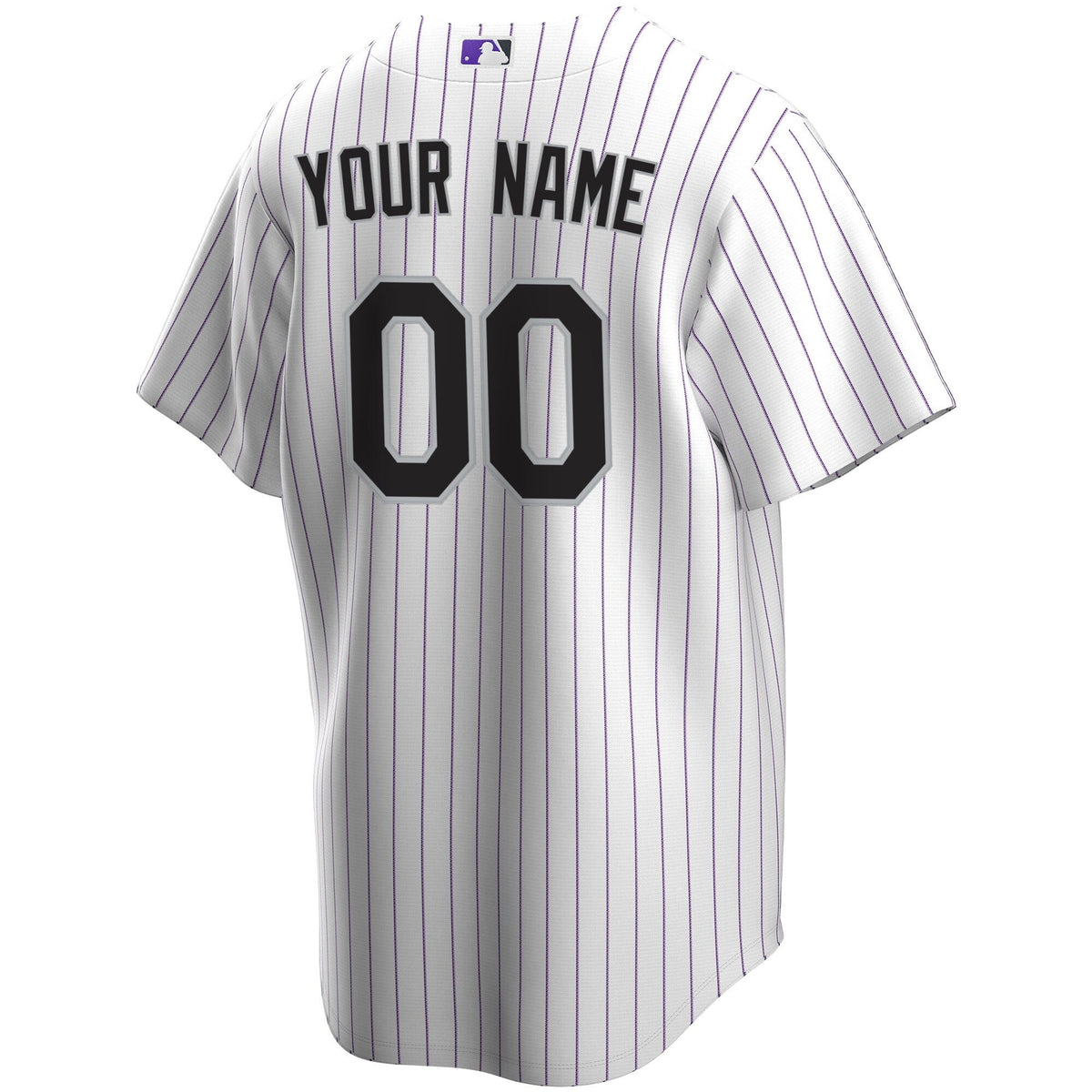 Colorado Rockies White Home Replica Custom Jersey product image 4, provided for visual reference and product detail review