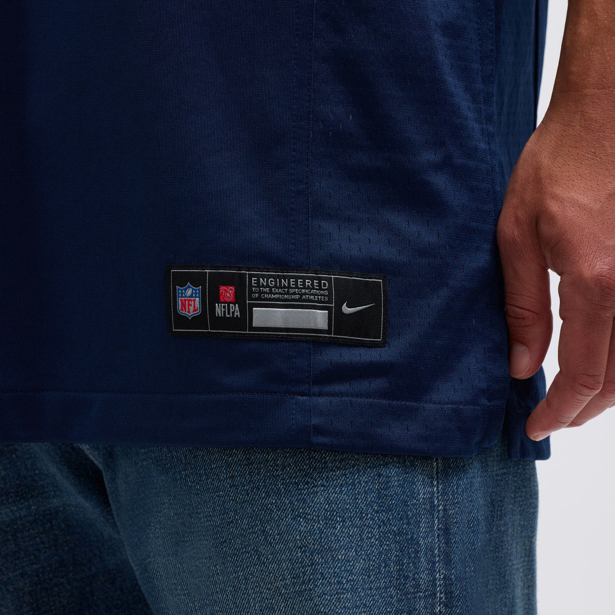 Dallas Cowboys CeeDee Lamb Navy Game Jersey product image 8, provided for visual reference and product detail review