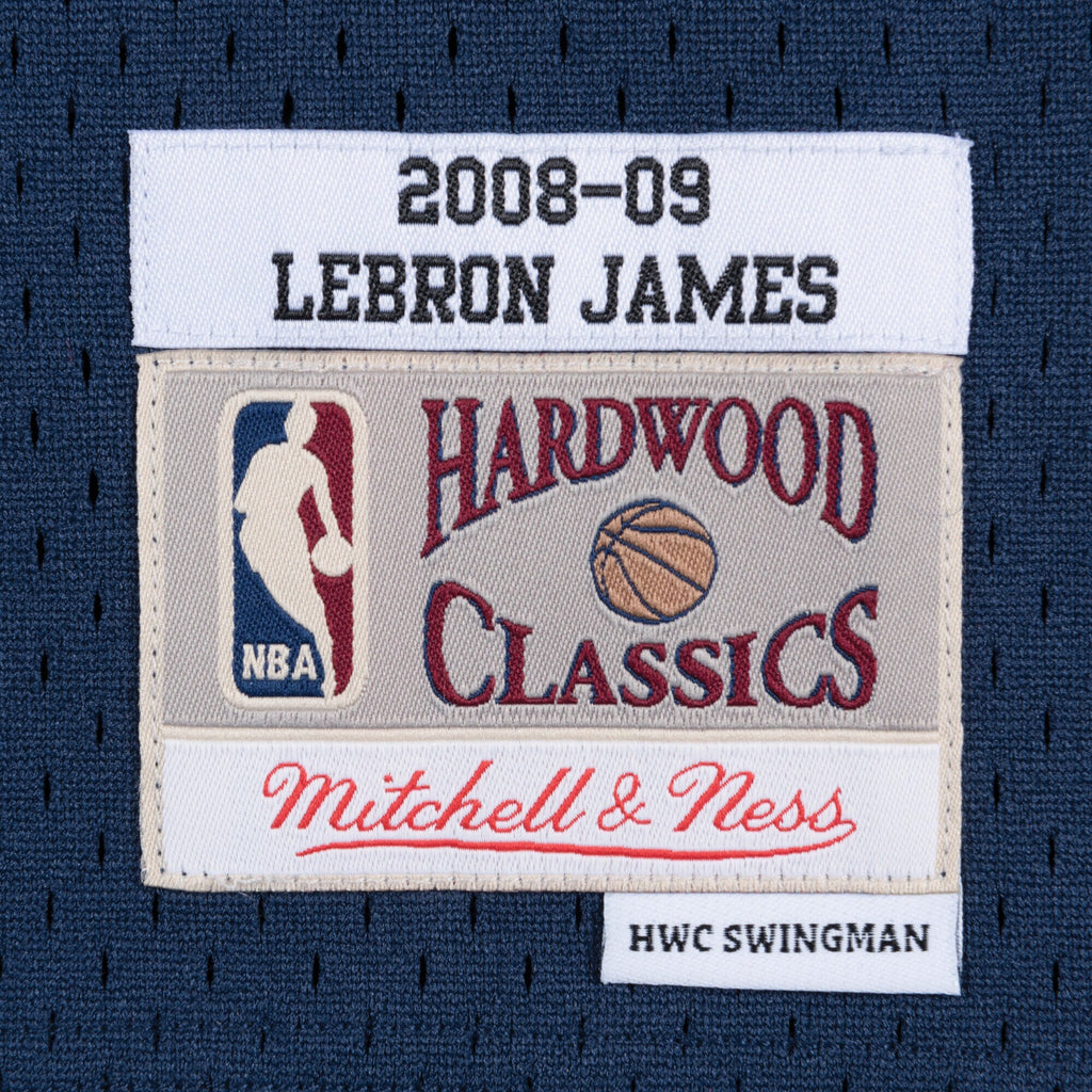 Cleveland Cavaliers Swingman Jersey Alternate Lebron James 2008-09 product image 4, provided for visual reference and