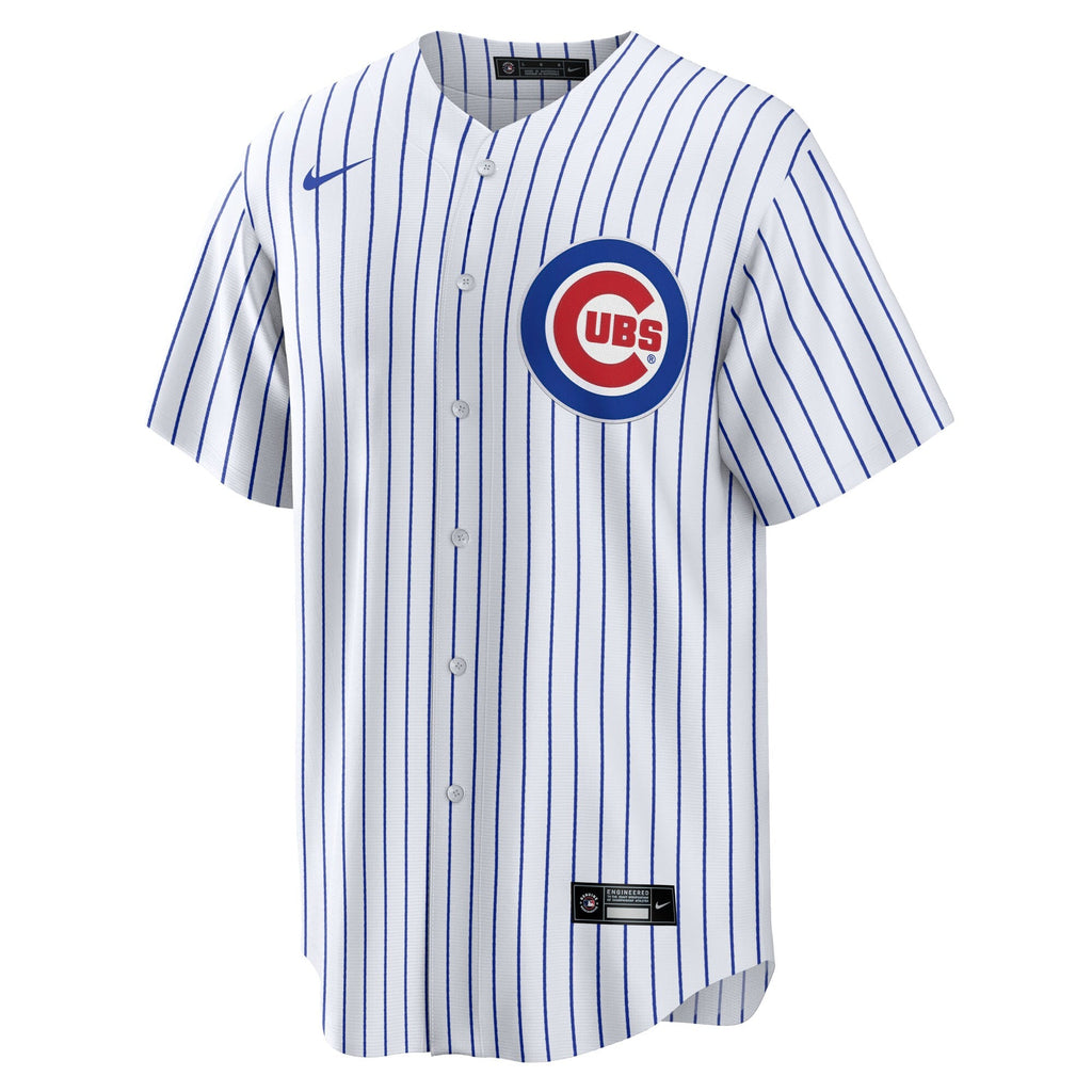 Chicago Cubs Pete Crow-Armstrong White Home Replica Jersey product image 3, provided for visual reference and product detail