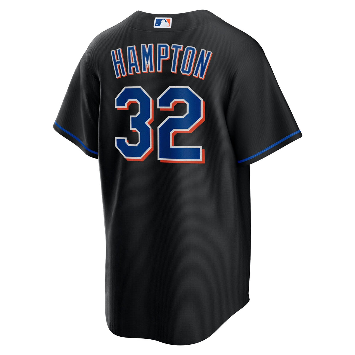 New York Mets Mike Hampton Black 2022 Alternate Replica Player Jersey product image 4, provided for visual reference and