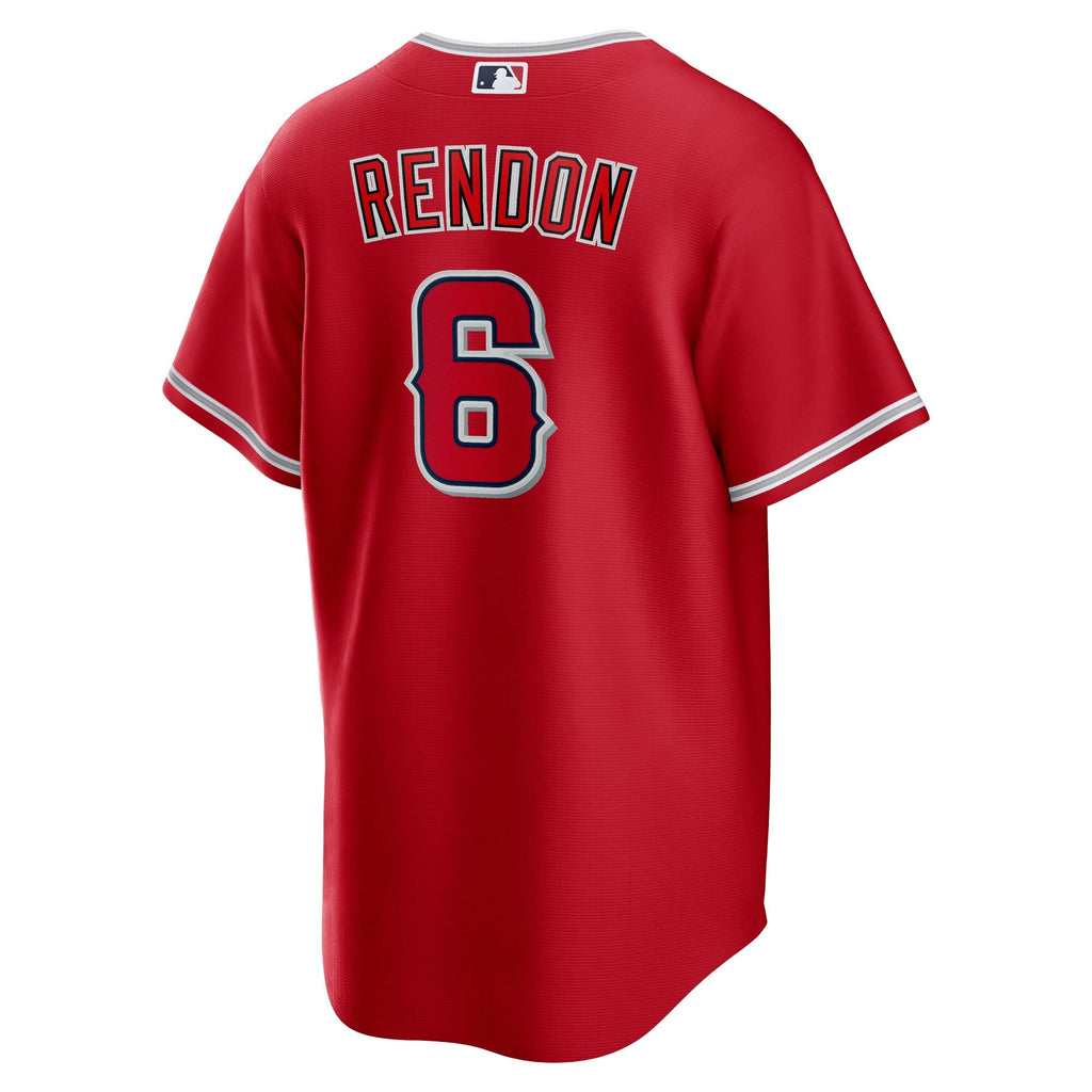 Los Angeles Angels Anthony Rendon Red Alternate Replica Player Name Jersey product image 4, provided for visual reference