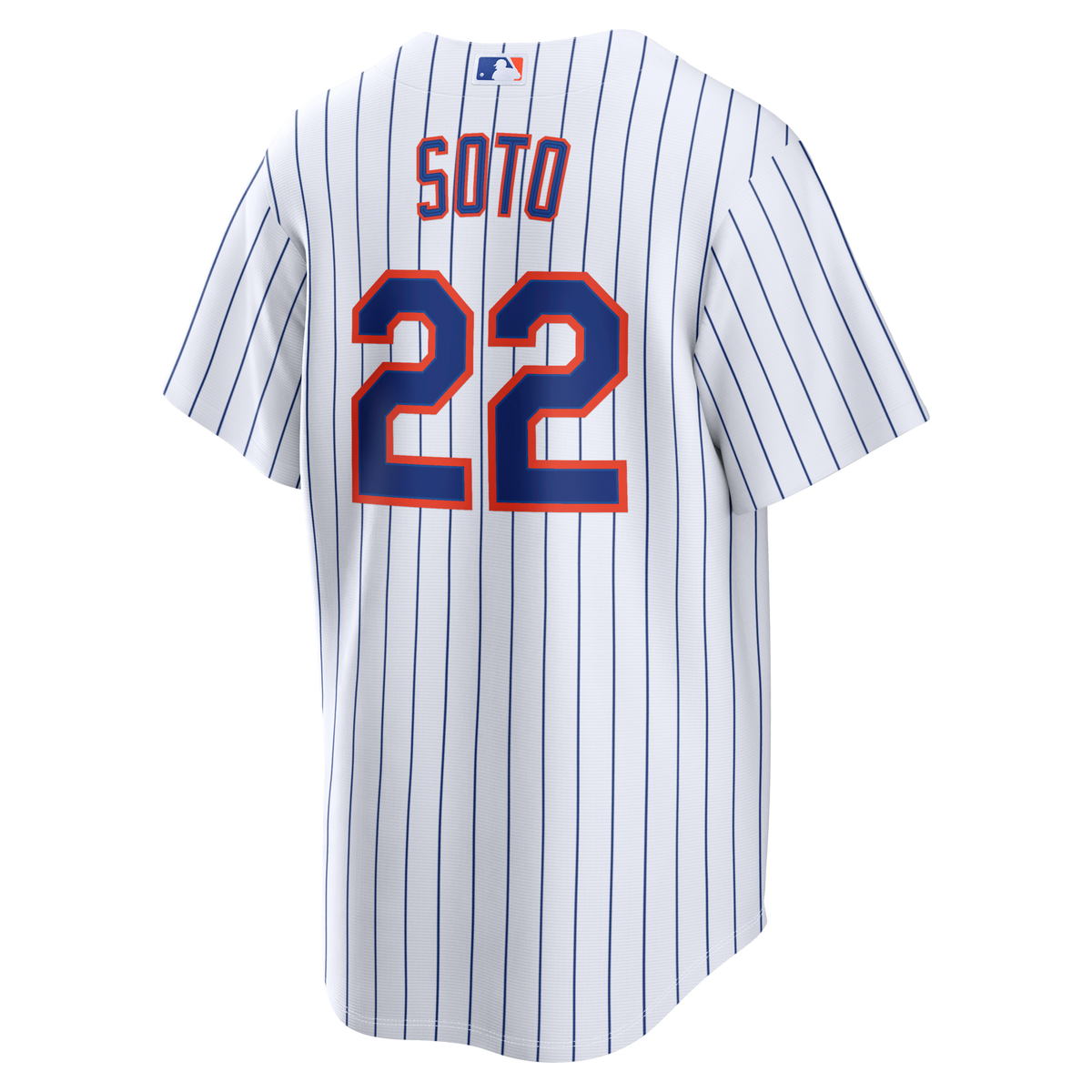 New York Mets Juan Soto White Home Replica Jersey product image 4, provided for visual reference and product detail review