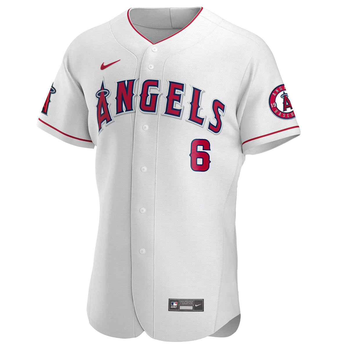 Los Angeles Angels Anthony Rendon White Authentic Player Jersey product image 3, provided for visual reference and product