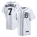 Detroit Tigers Kevin McGonigle White Home Replica Jersey product image 1, provided for visual reference and product detail